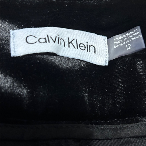 Calvin Klein NWT Whitney Wide Leg Velvet Pant Size 12 W16” - Picture 9 of 11